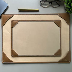 Bundle of 2: Vegan Leather DeskPads (A3 + A4)