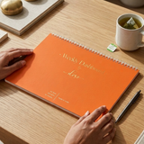 Weekly Dashboard Notepad - Cara Cara Orange - NEW PREMIUM VERSION